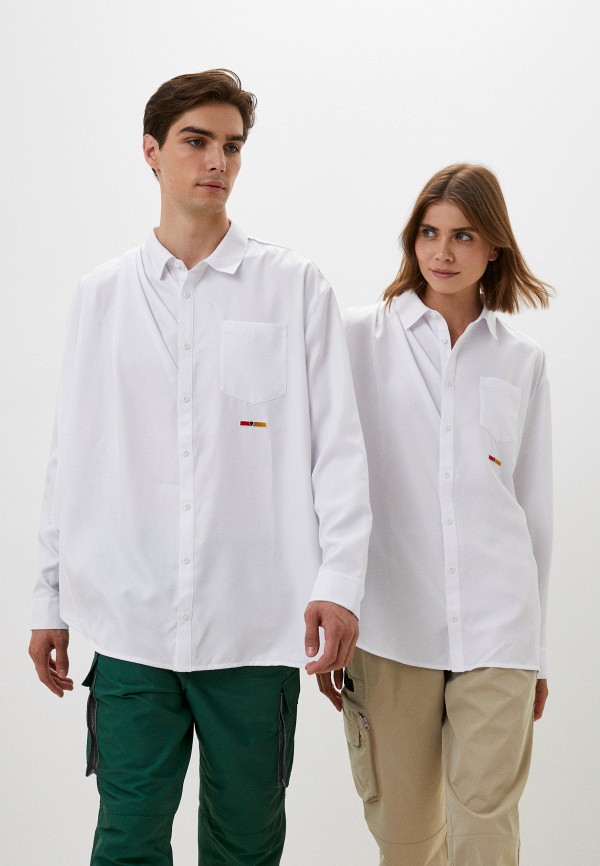 Reebok Рубашка - RCPM DRAPED BUTTON DOWN - фото 1