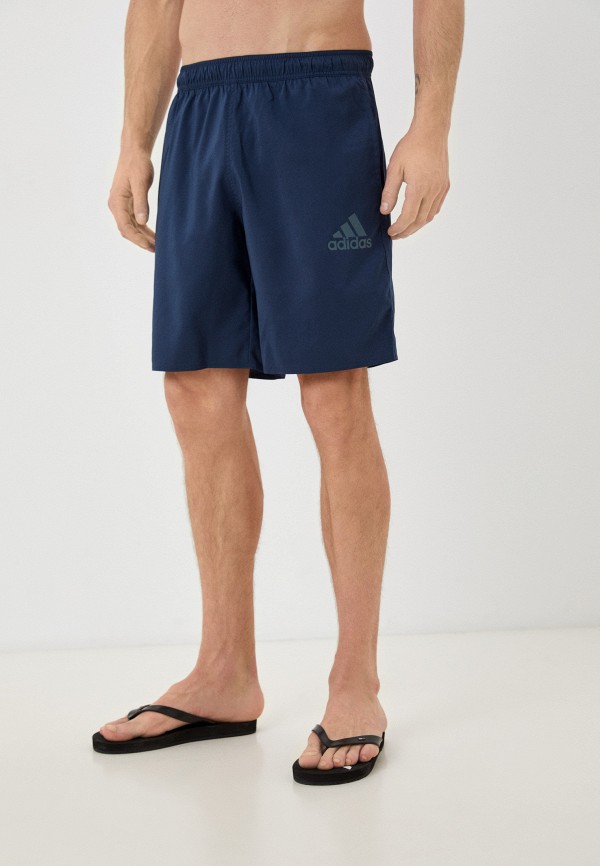 Шорты для плавания adidas SOLID CLX SH CL, цвет: синий, RTLABM166701 ...