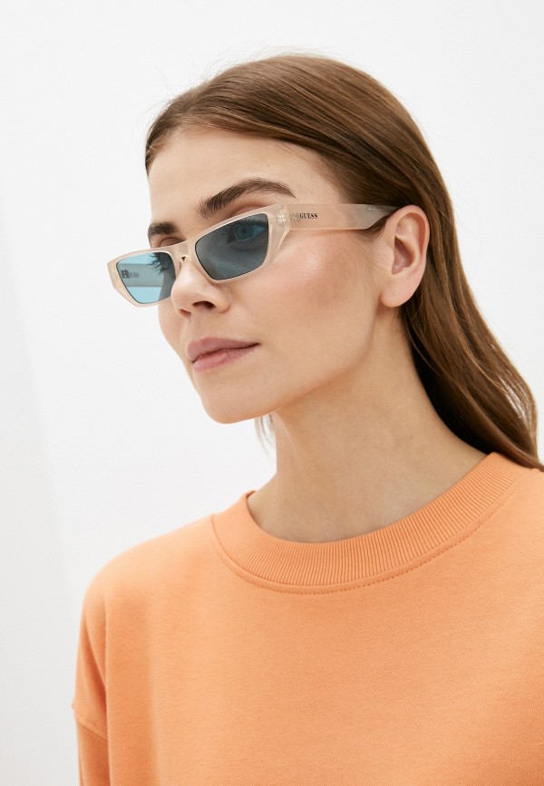 Очки солнцезащитные Guess, цвет: бежевый, RTLABM752501 — купить в ...