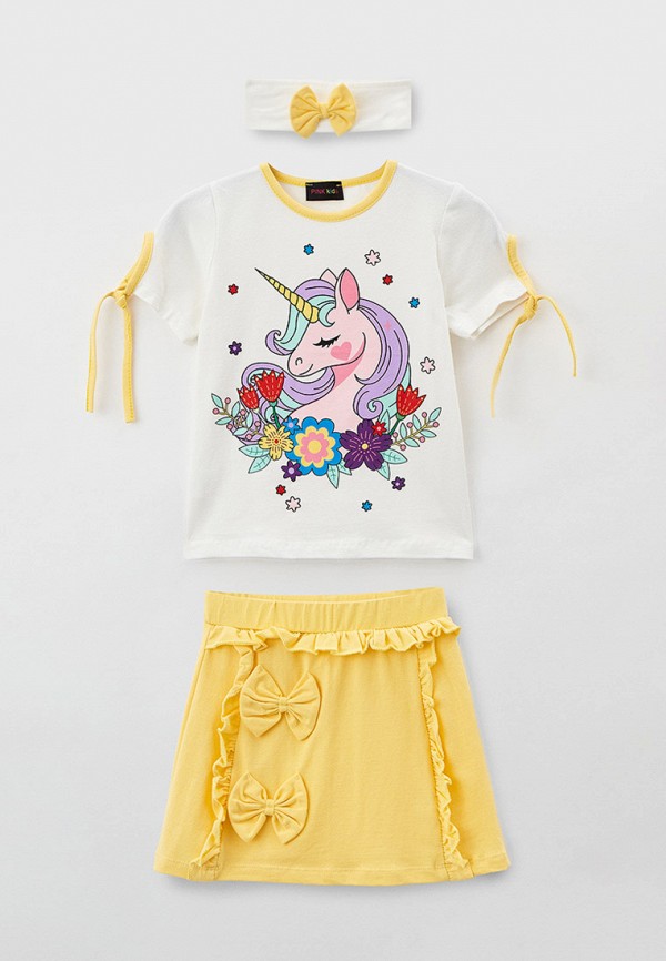 Pink Kids Футболка и юбка - фото 1