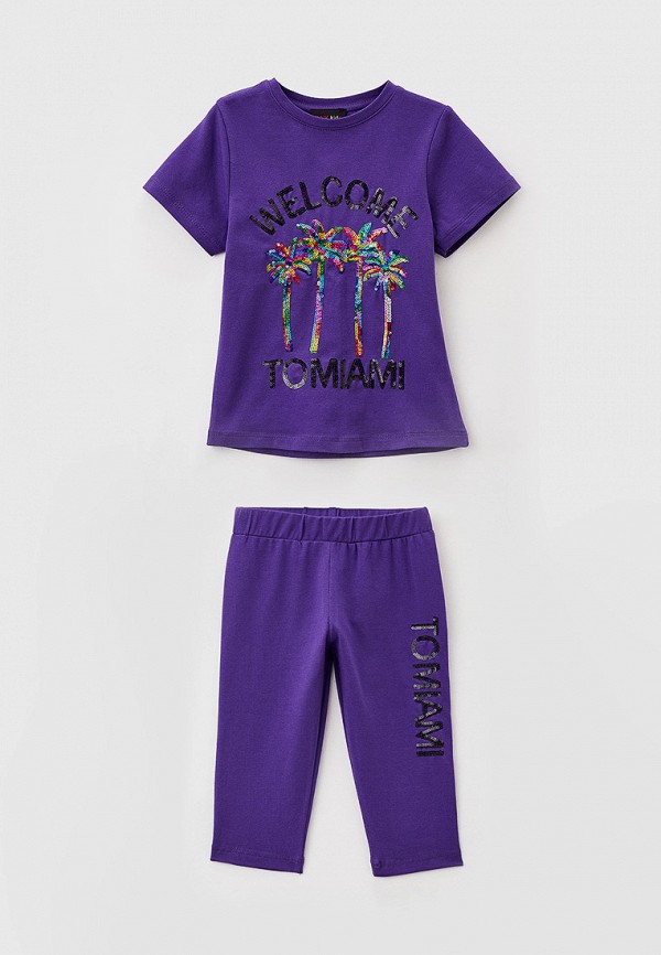 Pink Kids Футболка и леггинсы - фото 1