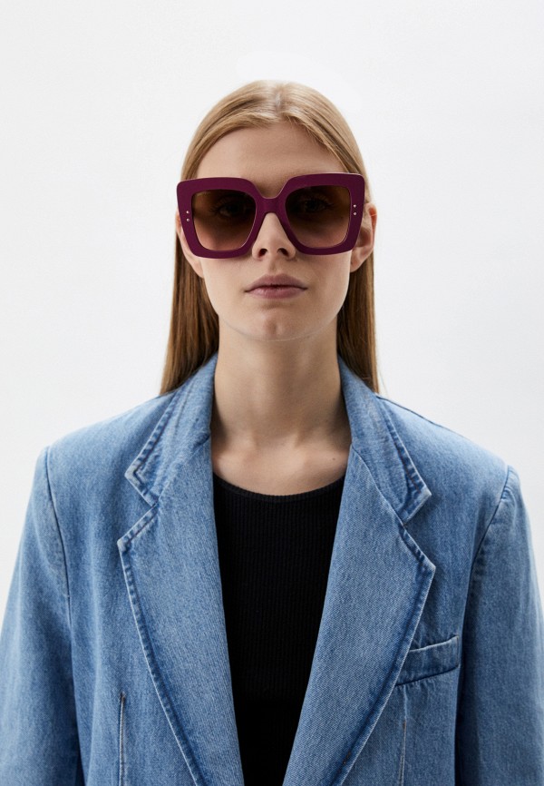 Jimmy Choo Очки солнцезащитные - AURI/G/S MU1 - фото 5