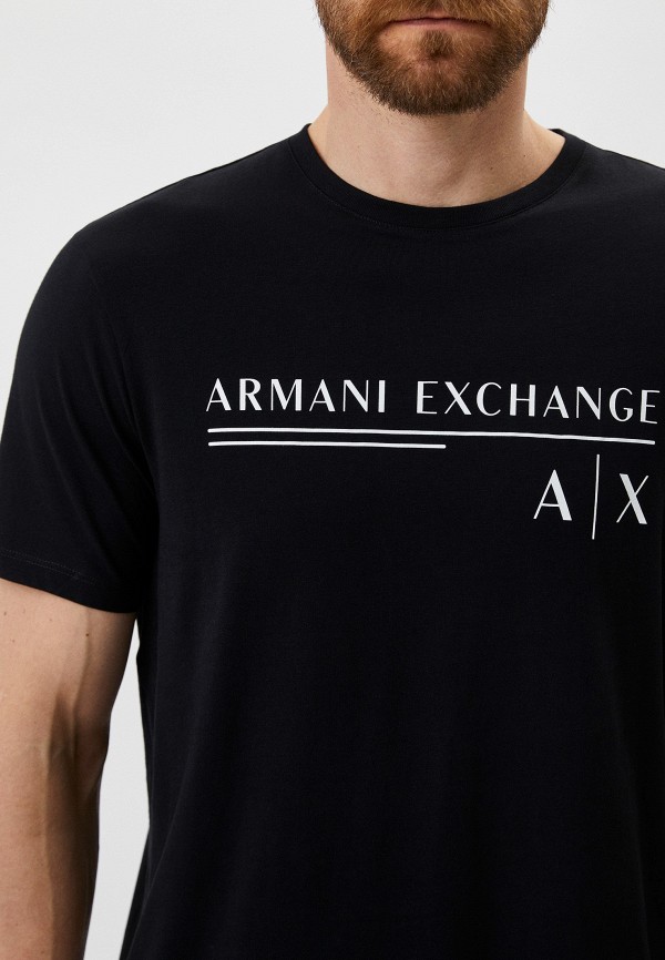 Футболка Armani Exchange, цвет: черный, RTLABN975401 — купить в ...