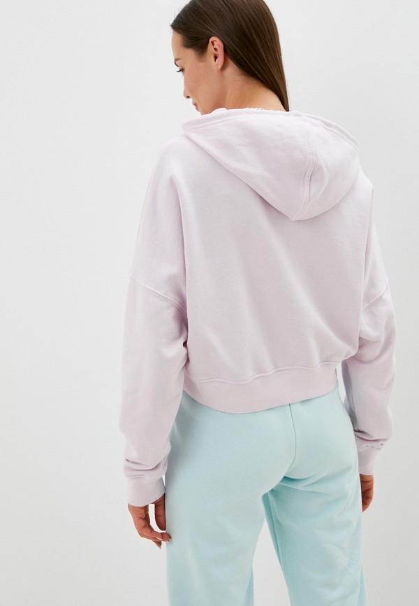Худи adidas Originals CROPPED HOODIE, цвет: розовый, RTLABO042001 — купить  в интернет-магазине Lamoda