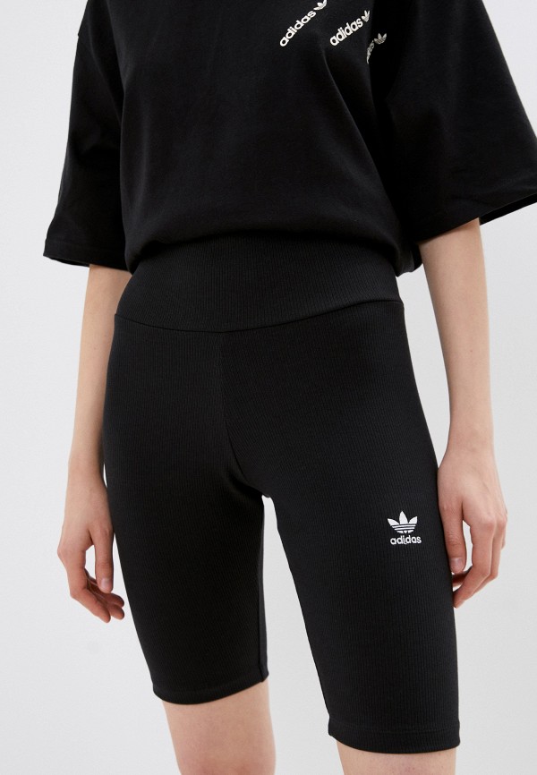 Велосипедки adidas Originals SHORTS, цвет: черный, RTLABO080801 — купить в интернет-магазине Lamoda