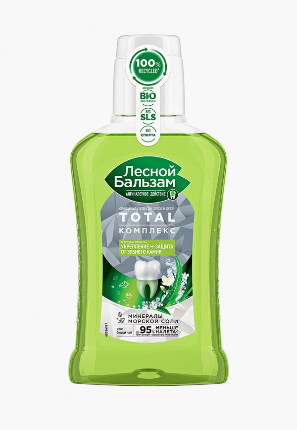 Лесной Бальзам Ополаскиватель для полости рта - для укрепления и защиты от зубного камня - фото 1