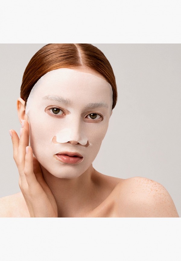 LuLuLun Маска для лица тканевая - "Увлажнение и Баланс кожи" Face Mask Pure Balance Pink 7 - фото 4