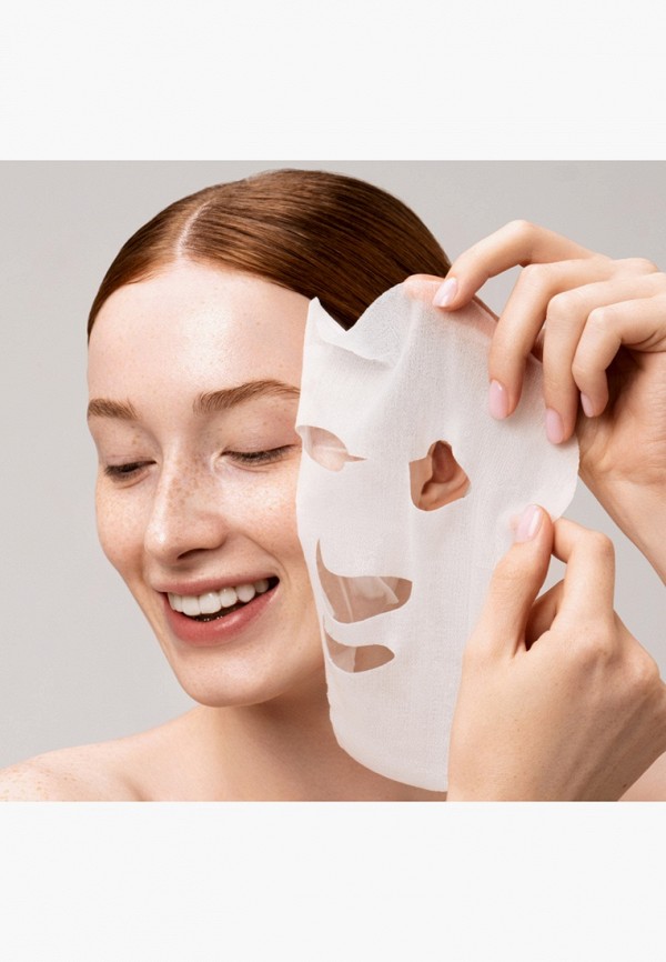 LuLuLun Маска для лица тканевая - "Увлажнение и Баланс кожи" Face Mask Pure Balance Pink 7 - фото 5