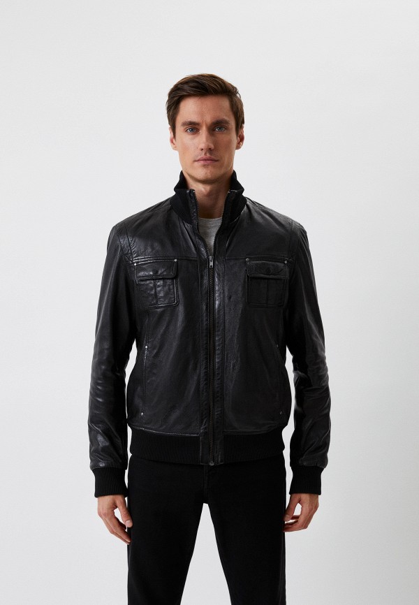Serge Pariente Куртка кожаная - фото 1
