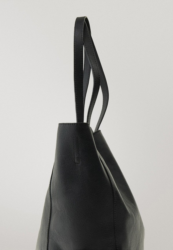 Сумка Massimo Dutti, цвет черный, RTLABO621601 — купить в интернет