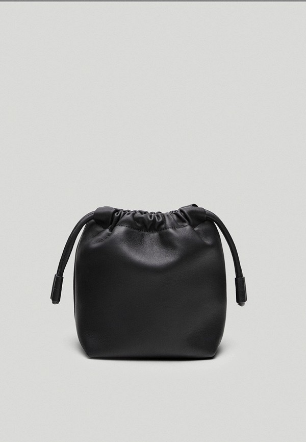 Сумка Massimo Dutti, цвет черный, RTLABO622101 — купить в интернет