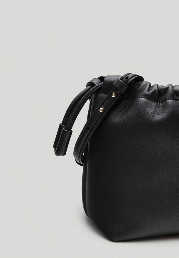 Сумка Massimo Dutti, цвет черный, RTLABO622101 — купить в интернет