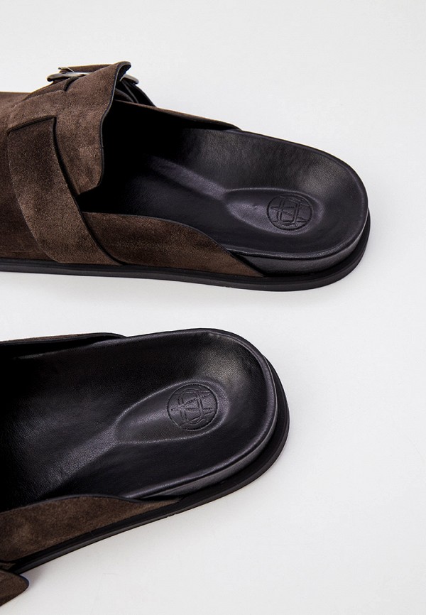 Мюли Massimo Dutti, цвет: коричневый, RTLABO642001 — купить