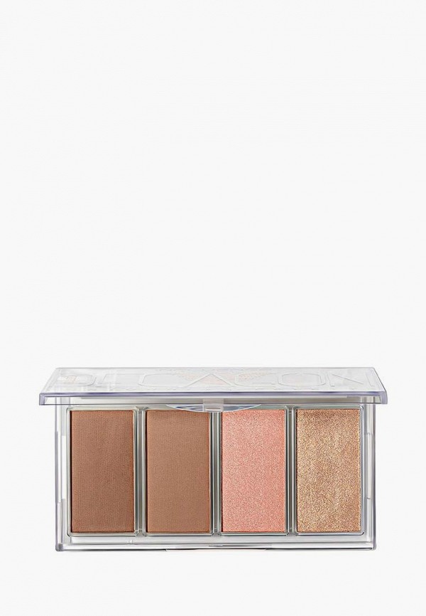 Influence Beauty Палетка для контуринга - для контуринга, из 4 оттенков, GOLDEN DECAGON, со схемой золотого сечения, идеальное скульптурирование, 10 г - фото 1