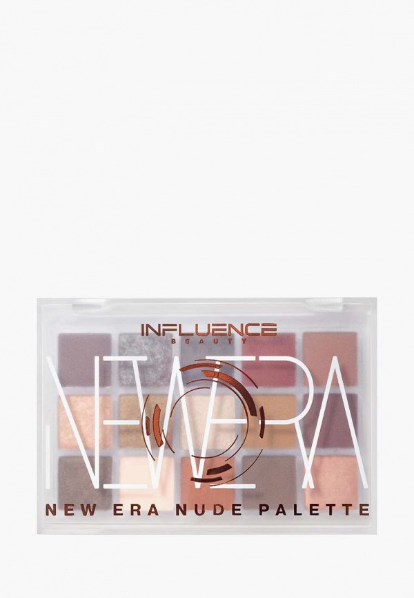 Influence Beauty Палетка теней для век - в бежево-коричневой гамме с акцентами хаки и охры - фото 2