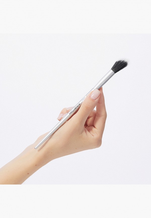 Influence Beauty Кисть для лица - "DA–15R" скошенная кисть-дуофибра. максимально удобное нанесение, распределение и растушевка хайлайтера, консилера и румян любой текстуры, 1 шт - фото 5