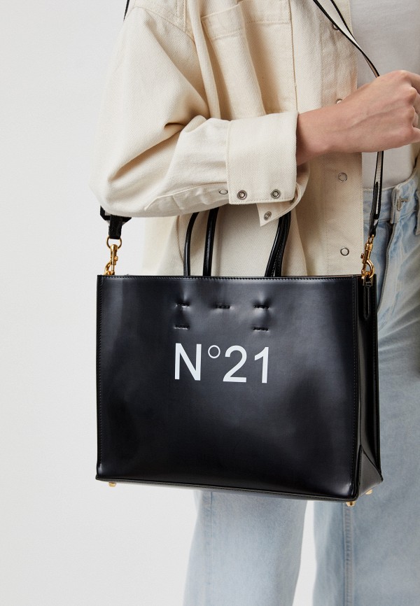 Сумка N21, цвет: черный, RTLABO925301 — купить в интернет-магазине Lamoda