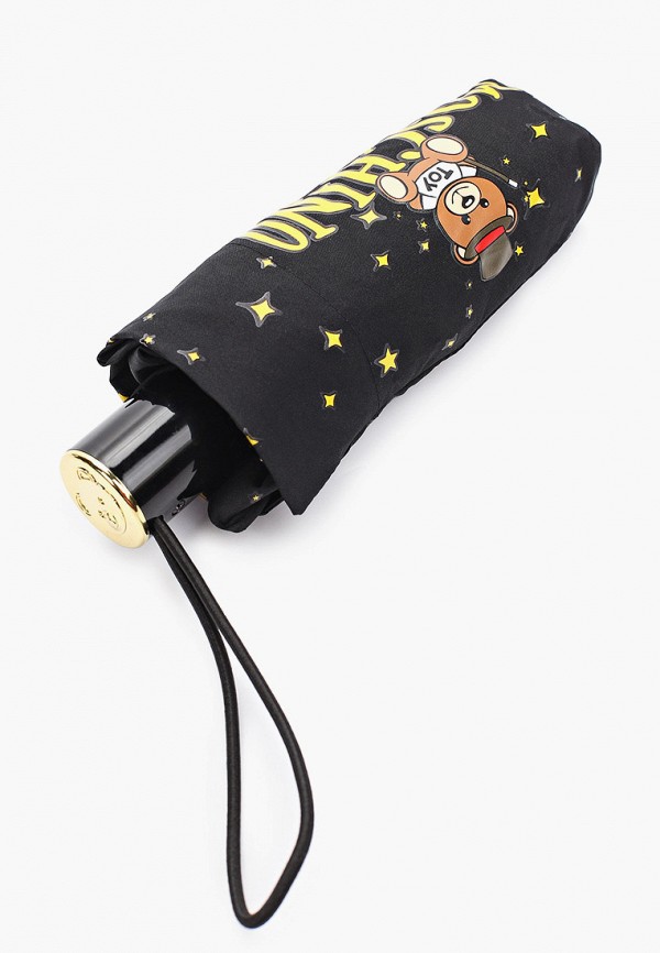 Зонт складной Moschino, цвет: черный, RTLABP020901 — купить в интернет ...