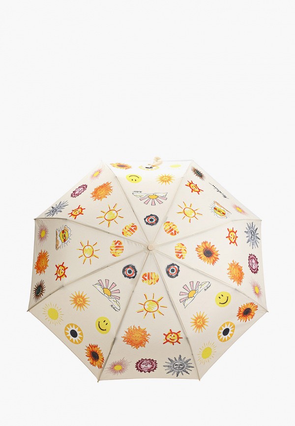 Зонт складной Moschino, цвет: бежевый, RTLABP022801 — купить в интернет ...