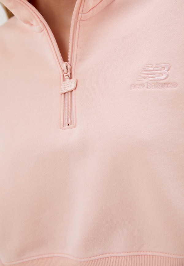 New Balance Олимпийка - NB ATHLETICS PREP 1/2 ZIP FLEECE HOODIE - фото 4