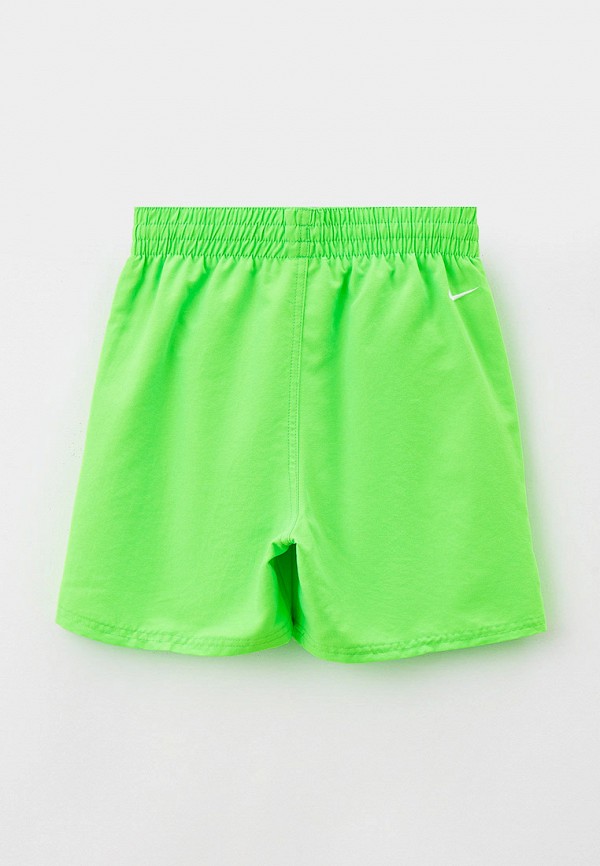 Шорты для плавания Nike Logo Solid Lap 4" Volley Short, цвет: зеленый ...