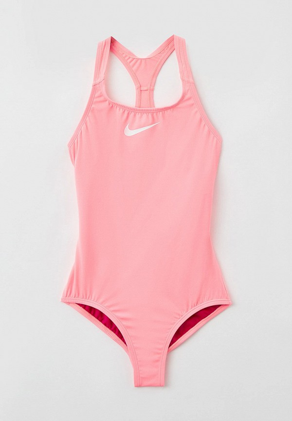 Купальник Nike Nike Essential Racerback, цвет: розовый, RTLABP420401 ...