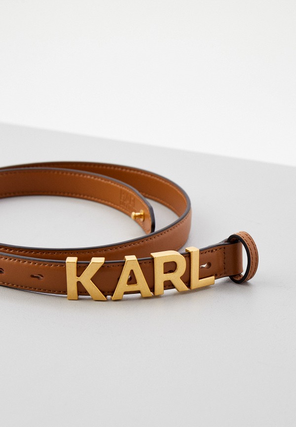 Ремень Karl Lagerfeld, цвет: коричневый, RTLABP530001 — купить в ...
