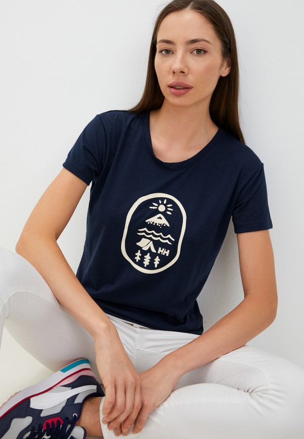 Helly Hansen Футболка - W SKOG RECYCLED GRAPHIC T-SHIR - фото 1