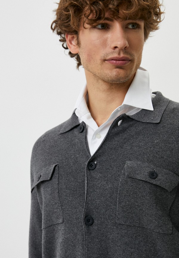Кардиган Massimo Dutti, цвет: серый, RTLABP747401 — купить в интернет ...