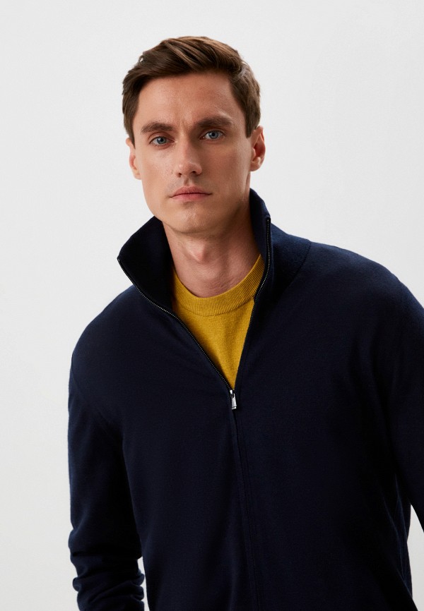 Кардиган Massimo Dutti, цвет: синий, RTLABP807501 — купить в интернет ...