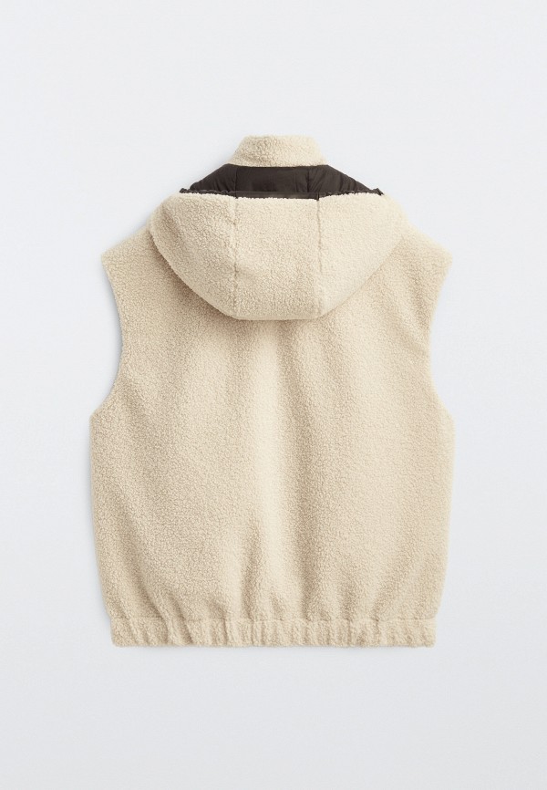 Жилет Massimo Dutti, цвет: бежевый, RTLABP818601 — купить в интернет ...