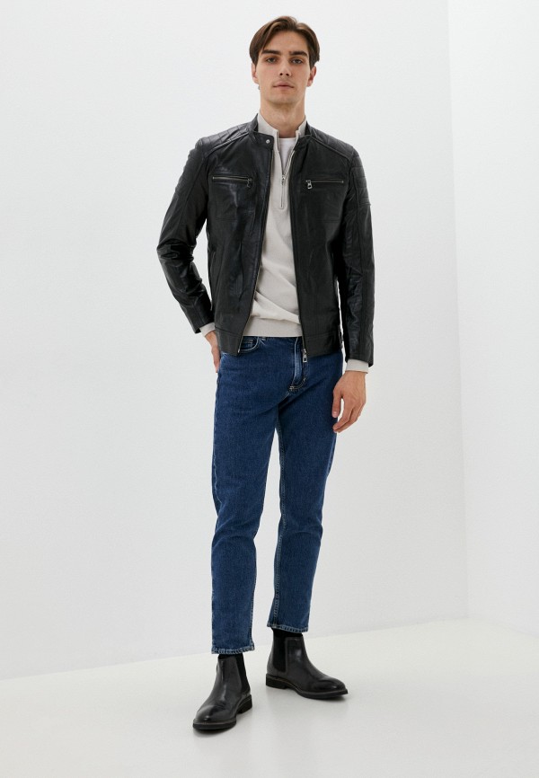 Basics & More Куртка кожаная - фото 2