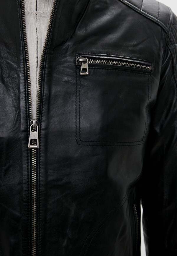 Basics & More Куртка кожаная - фото 4