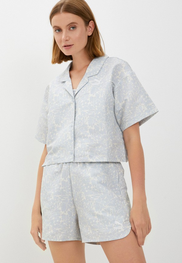 PUMA Рубашка - Summer Resort Twill SS Shirt - фото 1