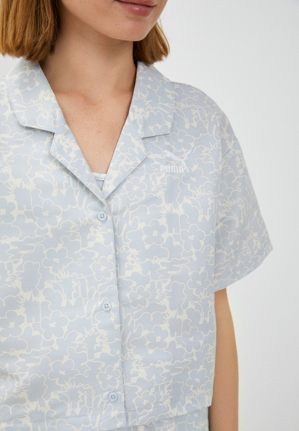 PUMA Рубашка - Summer Resort Twill SS Shirt - фото 4