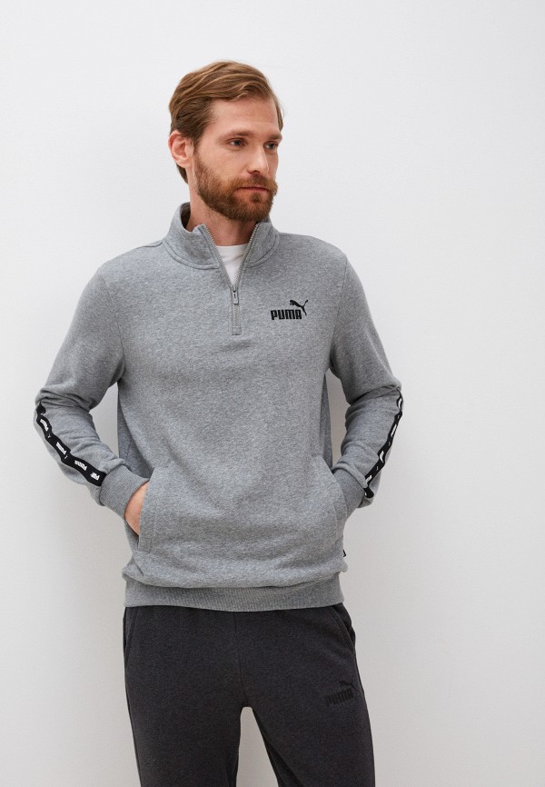 PUMA Олимпийка - ESS+ Tape Half-Zip TR - фото 1