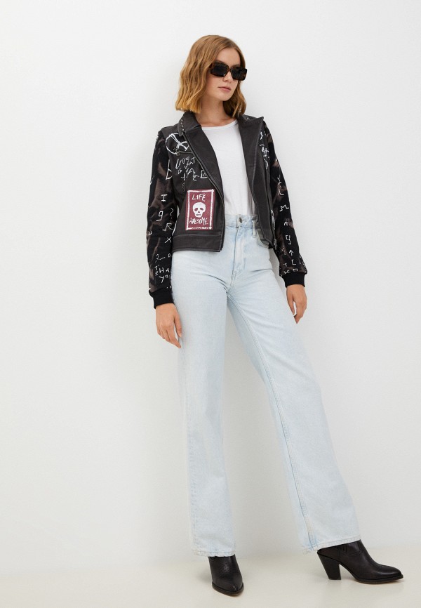 Desigual Куртка кожаная - фото 2