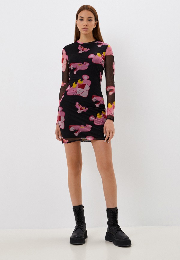 desigual pink panther dress Платье Desigual THE PINK PANTHER, цвет: черный, RTLABQ331801 — купить в  интернет-магазине Lamoda