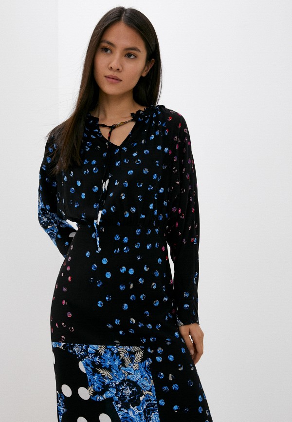 Платье Desigual, цвет: черный, RTLABQ333401 — купить в интернет ...