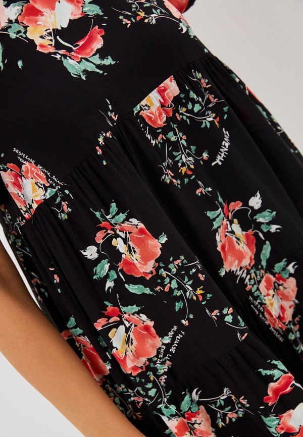 Платье Desigual, цвет: черный, RTLABQ333701 — купить в интернет ...