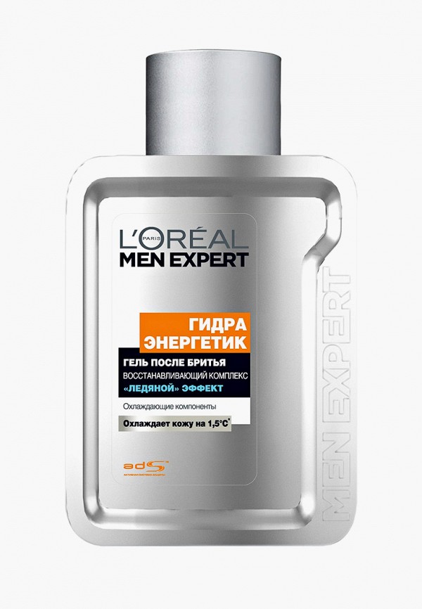 L'Oreal Paris Гель после бритья - Men Expert "Гидра энергетик, Ледяной эффект" восстанавливающий, охлаждающий, 100 мл - фото 1