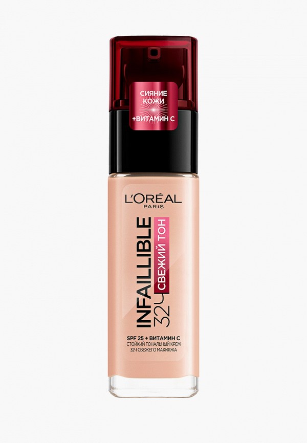 Тональный крем L'Oreal Paris Infaillible СВЕЖИЙ ТОН, стойкий 32Ч, SPF ...