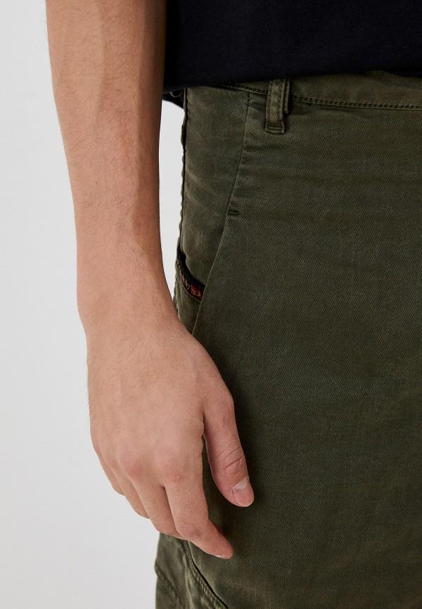 Шорты джинсовые Diesel D-KRETT-SHORT-NE, цвет: хаки, RTLABQ687302 ...