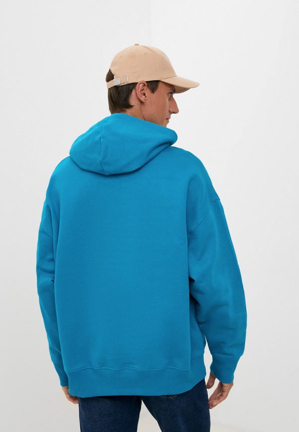 Худи Tommy Jeans, цвет: бирюзовый, RTLABR009901 — купить в интернет ...