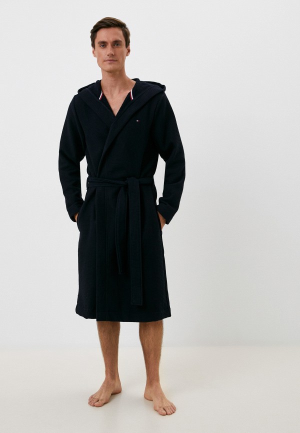 Халат домашний Tommy Hilfiger, цвет: синий, RTLABR011001 — купить в ...