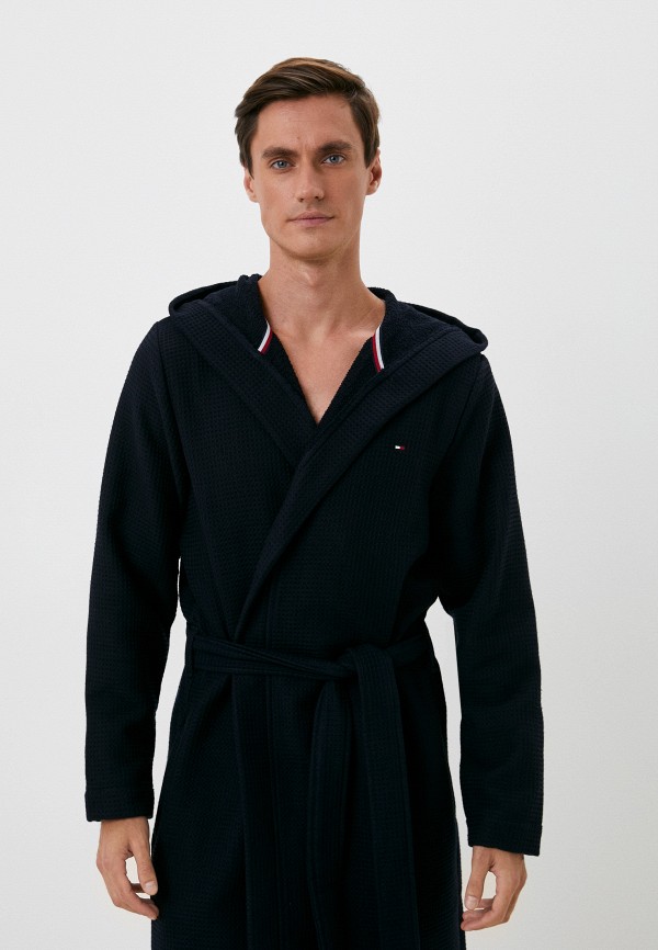 Халат домашний Tommy Hilfiger, цвет: синий, RTLABR011001 — купить в ...