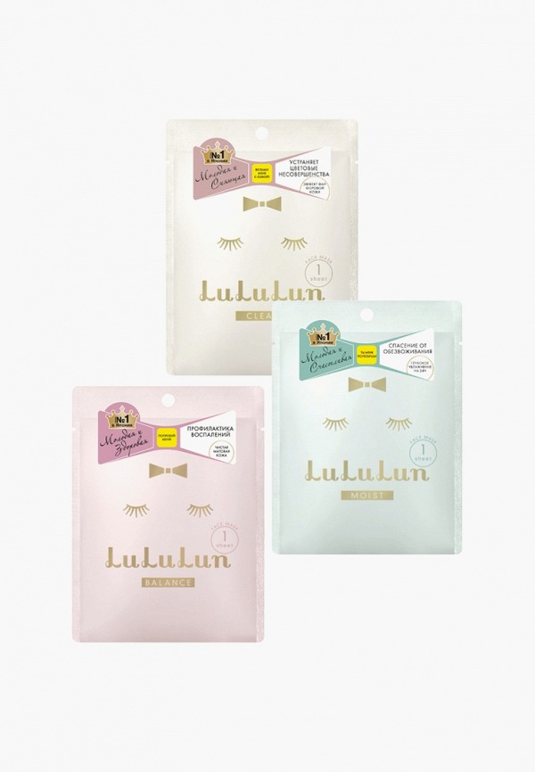 LuLuLun Маски для лица 3 шт. - для молодой кожи - фото 1