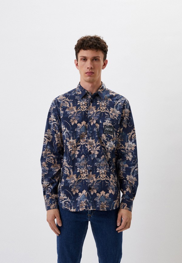 Рубашка Versace Jeans Couture, цвет: синий, RTLABU183001 — купить в ...
