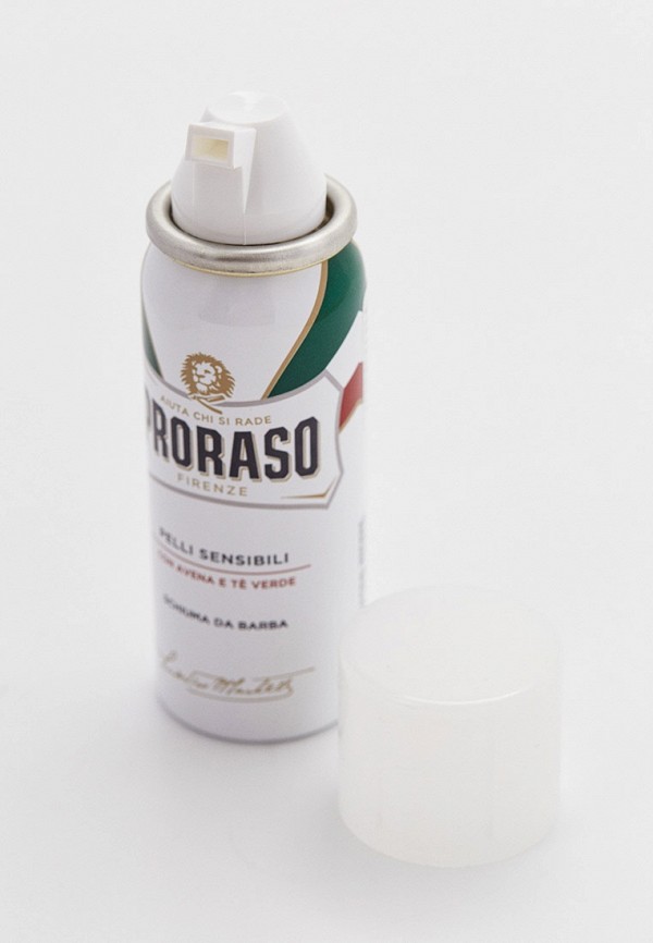 Пена для бритья Proraso для чувствительной кожи с зеленым чаем и овсом ...