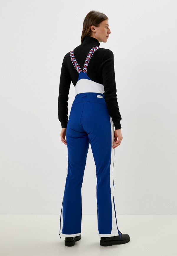 Брюки сноубордические Roxy SKI CHIC BIB PT J SNPT PRR0, цвет синий